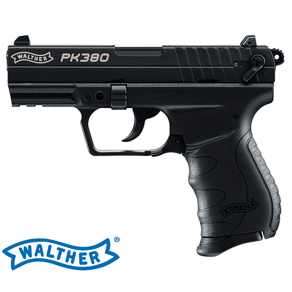 Walther PK380 Schreckschusspistole brüniert