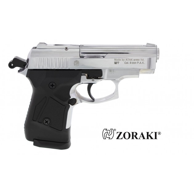 Zoraki 914 chrom Schreckschusspistole Kaliber 9 mm P.A.