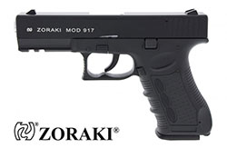 Schreckschusspistole Zoraki 917 Sondermodell mit einem 17 Schuss Magazin für Patronen im Kaliber 9 mm P.A.