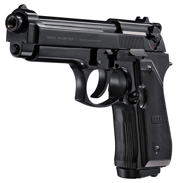 Reck Miami 92F Schreckschusspistole Reck Miami 92F brüniert im Kaliber 9 mm PAK