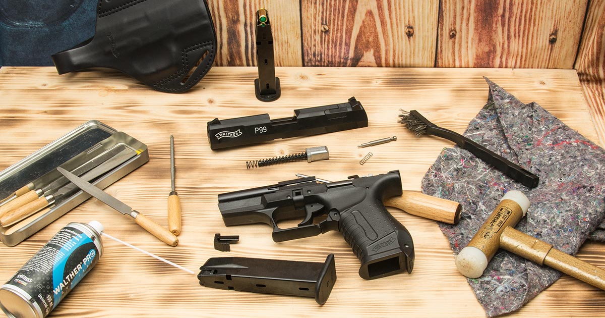 Walther P99 Schreckschusspistole Ersatzteile online bestellen